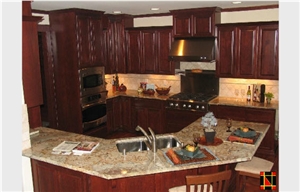 Exotic Gold Granite Countertop, Yellow Granite Countertop
