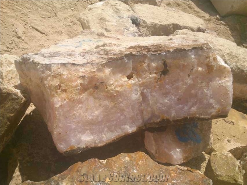 Pink Onyx Blocks, Iran Pink Onyx
