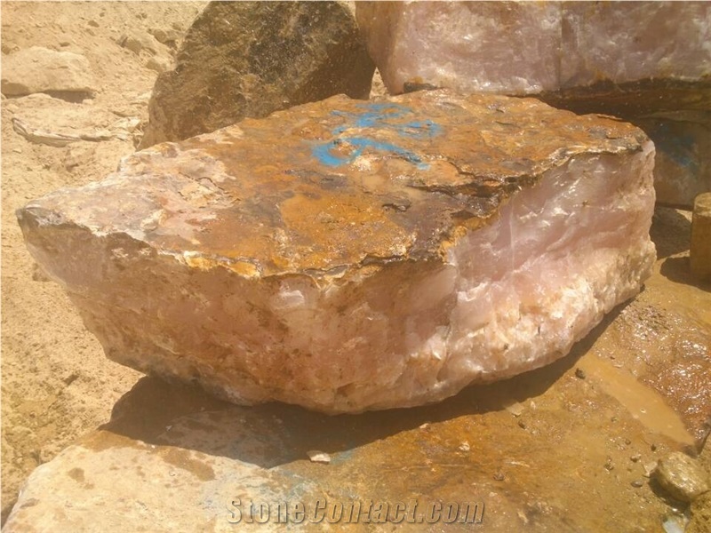 Pink Onyx Blocks, Iran Pink Onyx