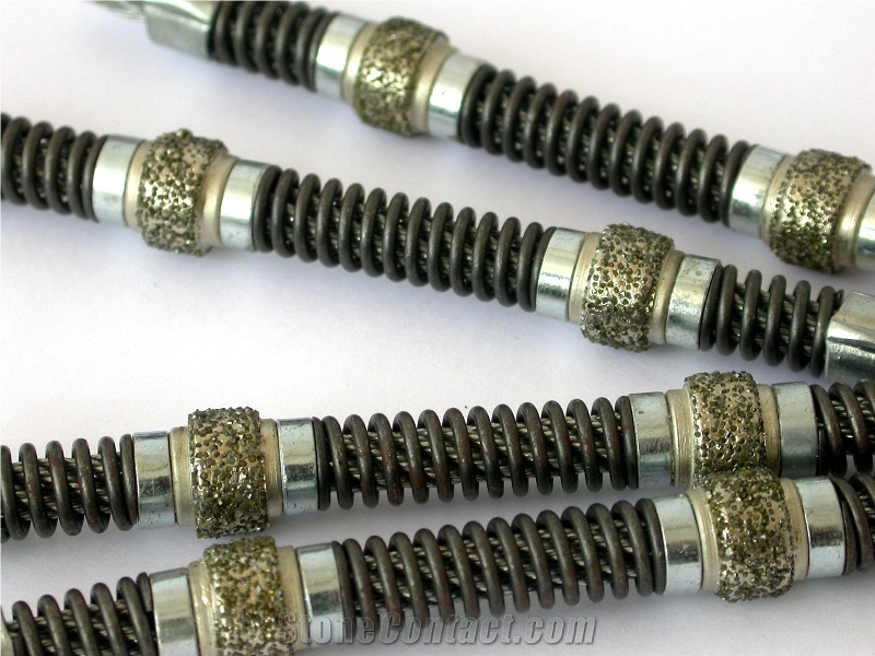 Diamond Wire Cutting with or DRY CUTTING