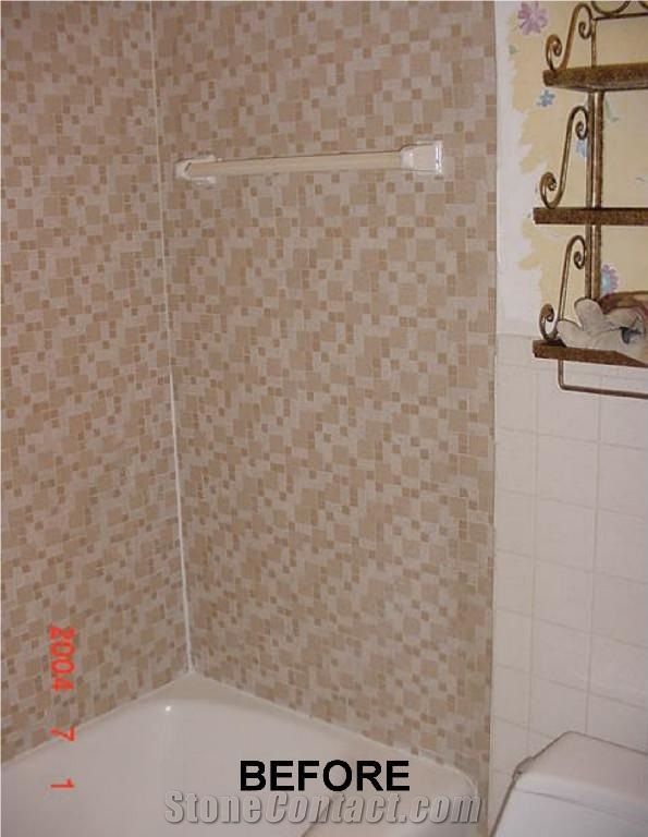 Yellow Slate Bathroom Design