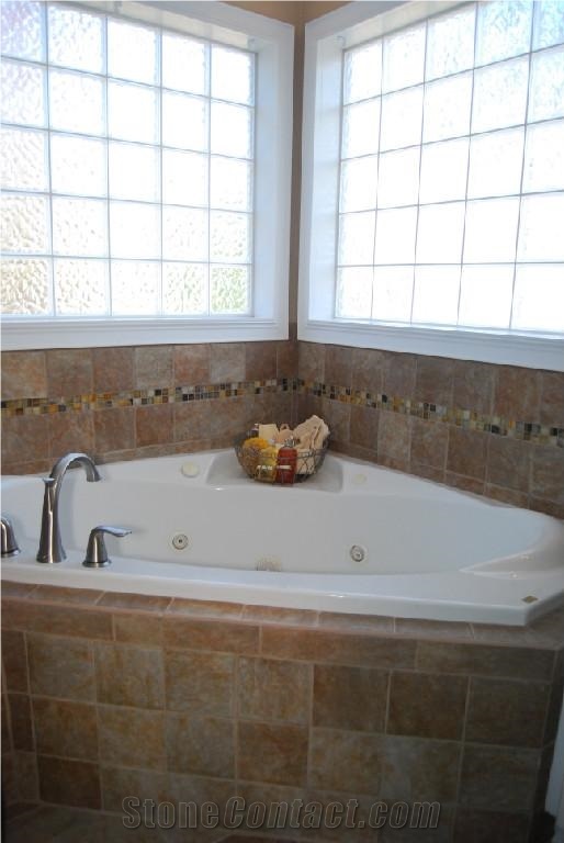 Yellow Slate Bathroom Design
