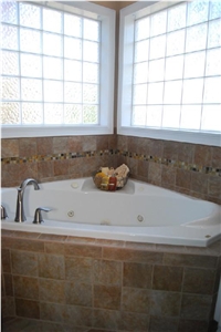 Yellow Slate Bathroom Design