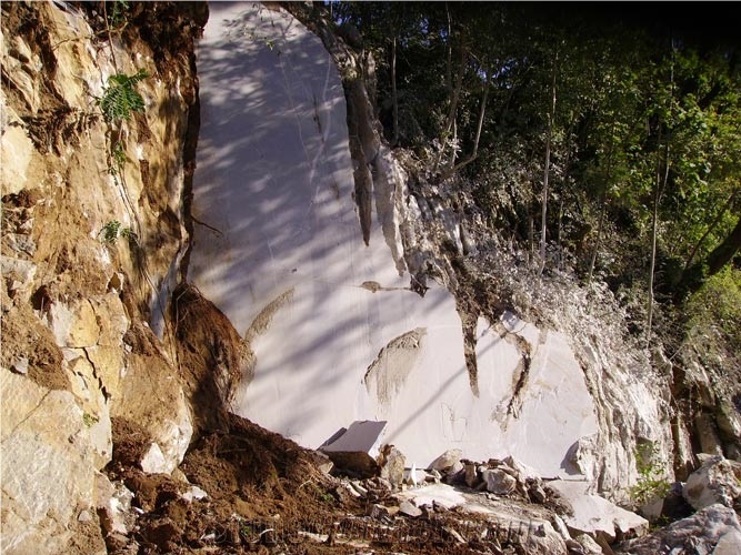 Pietra Piasentina Sandstone Block, Italy Brown Sandstone