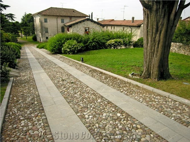 Pietra Piasentina Walkway Pavers, Pietra Piasentina Brown Sandstone Walkway Pavers
