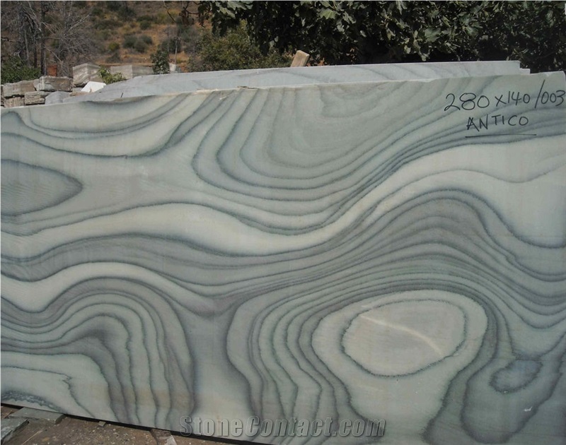 Styra Green Marble Slabs
