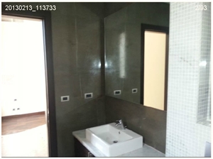 Milly Grey Limestone Bathroom Wall