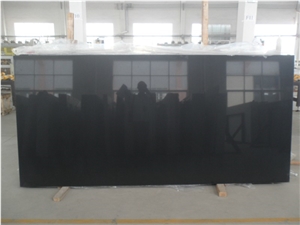 Pure Fine Black Quartz Slab