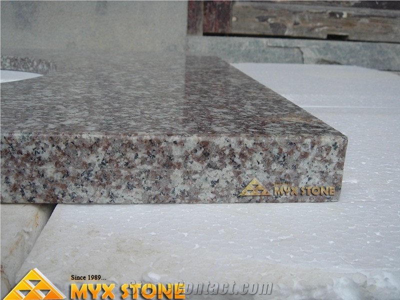 Bain Brook Brown Countertop,G664 Red Granite Bath Tops