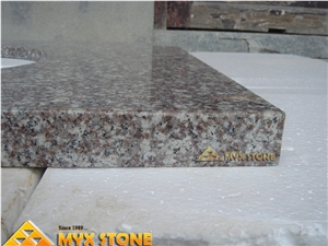 Bain Brook Brown Countertop,G664 Red Granite Bath Tops