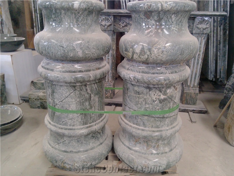 Light Green Granite Column