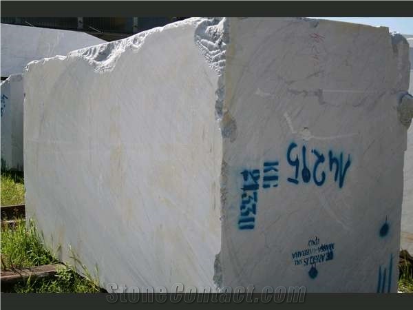 Statuario Venato Marble Blocks, Italy White Marble