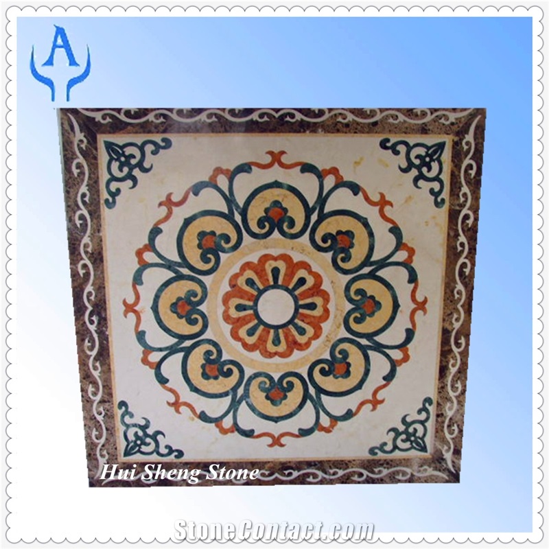 Marble Multicolor Medallion
