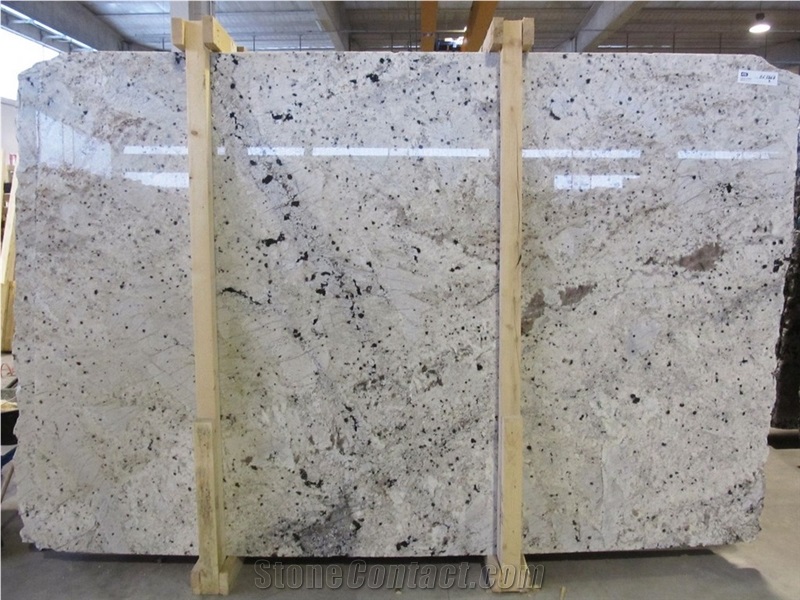 Latinum Granite Slabs, Brazil White Granite
