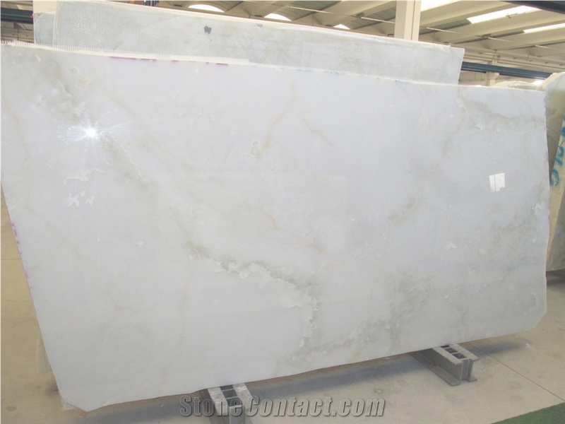White Persian Snow Onyx Slabs