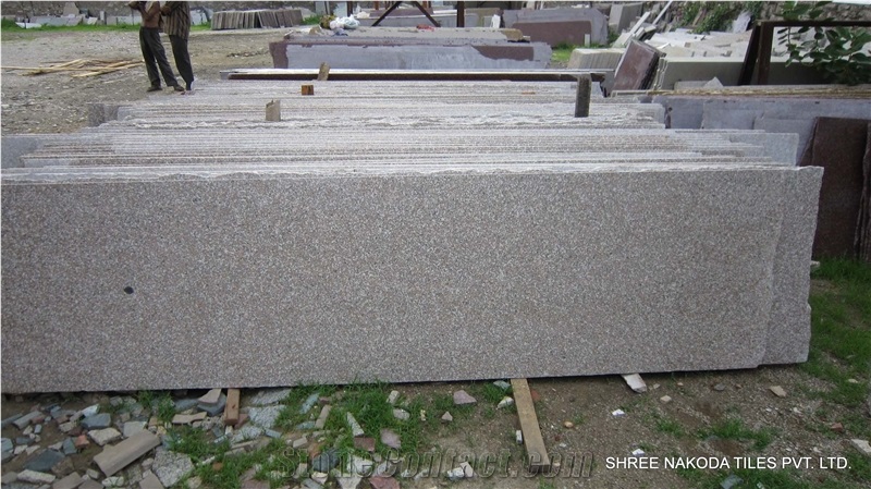 Chima Pink Granite Slabs & Tiles, India Pink Granite