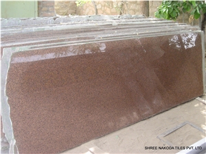 Classic Red Granite Slabs & Tiles, Indian Red Granite