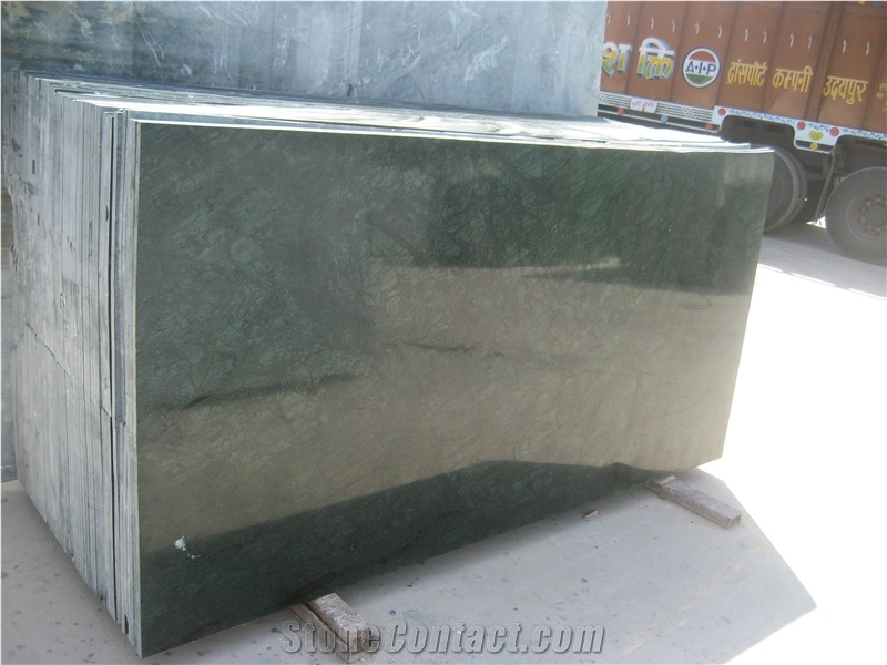 Forest Green Marble Slabs