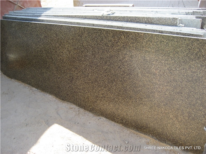 Marry Gold Granite Slab, India Yellow Granite, Merry Gold Granite