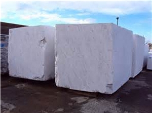 Bianco Venato Gioia Marble Block, Italy White Marble