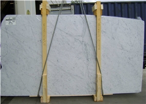 Bianco Venato Gioia Marble Block, Italy White Marble