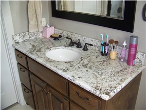Bianco Antico White Granite Bath Tops
