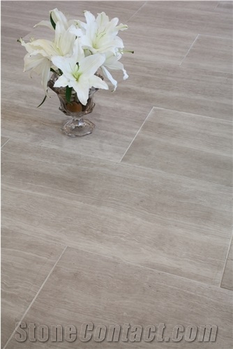 Grigio Legno Marble Slabs, Italy Grey Marble