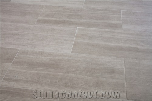 Grigio Legno Marble Slabs, Italy Grey Marble