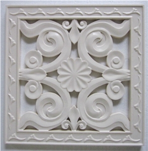 3d Faux Stone Feature Wall Tile, White Quartzite Wall