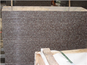 Granite G687 Peach Red Wall Tile Slabs, China Red Granite