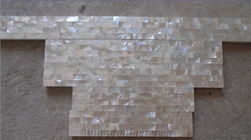 Pure White Mother Of Pearl Mosaic Tile