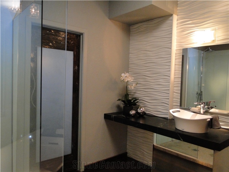 Black Minas Soapstone Vanity Top