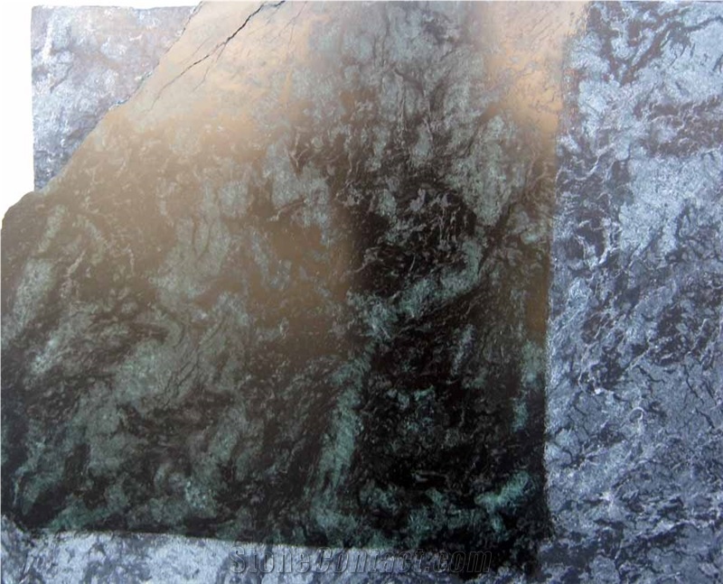 Indigo Soapstone Slabs, Brazil Blue Soapstone