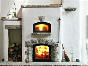 Soapstone Masonry Heaters, Wood Burning Stoves, Barroca Grey Soapstone Masonry Heaters