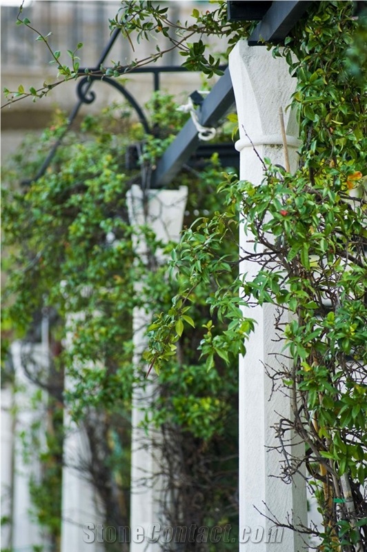Dubrovniks Column, Calyx White Limestone Column