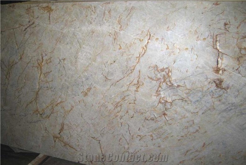 Nacarado Quartzite Slabs, Brazil Beige Quartzite