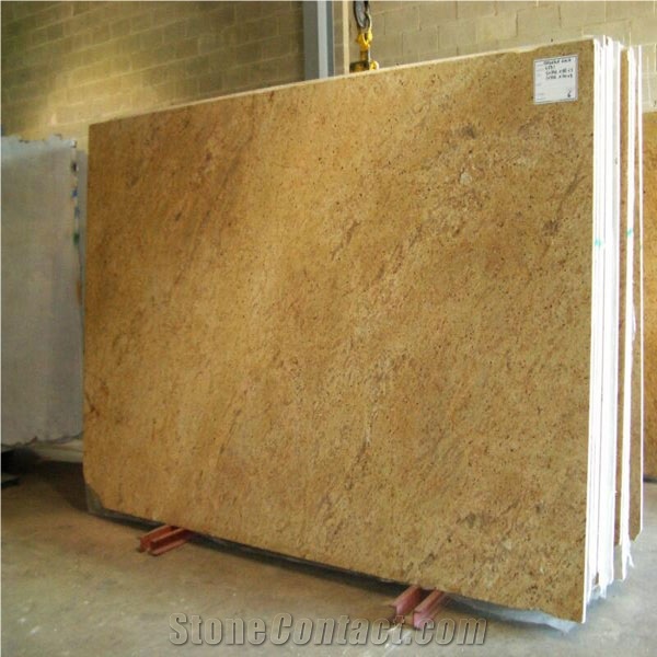 Madurai Gold Granite Slab, India Yellow Granite