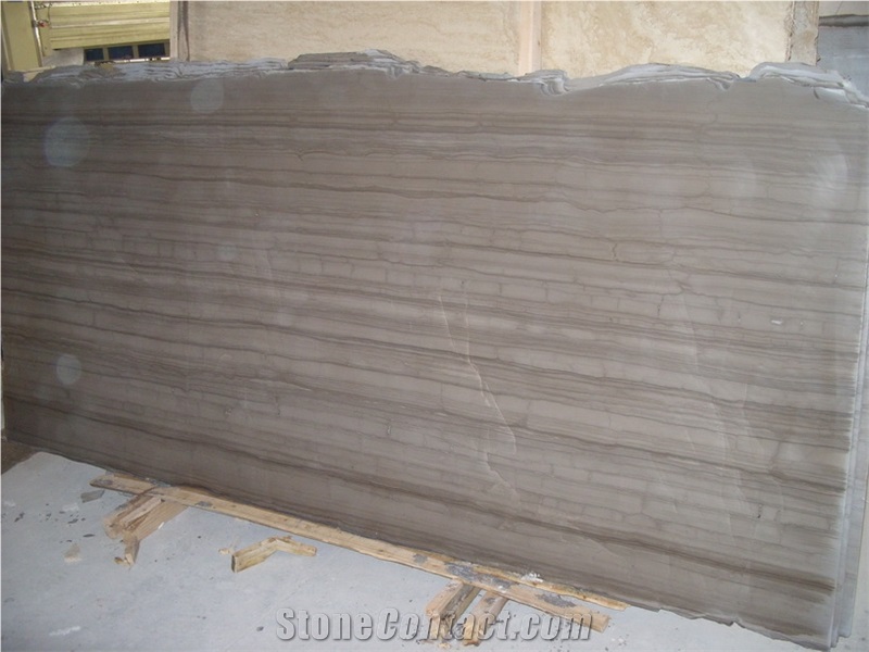 Athens Wood Chinese Marble Slab & Tile, Athen Grey Marble,Polished China Grey Marble for Wall Panel,Flooring
