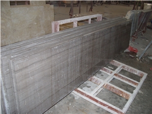 Athens Wood Chinese Marble Slab & Tile, Athen Grey Marble,Polished China Grey Marble for Wall Panel,Flooring