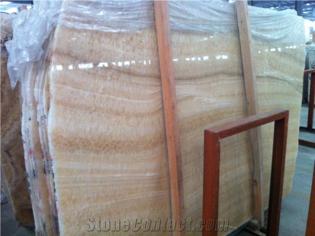 China Yellow Onyx Slabs & Tiles,Polished China Honey Onyx