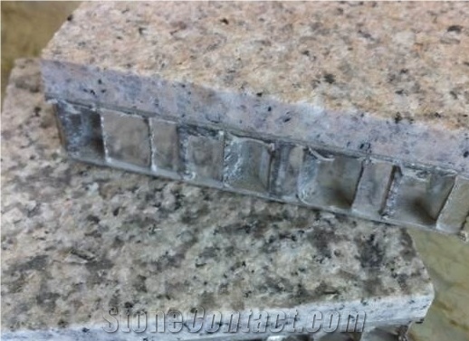 Composite Stone, Brown Granite Honeycomb Panel