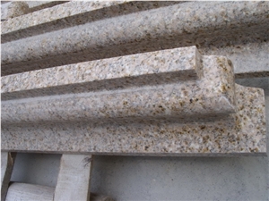 G682 Granite Bullnose Molding,China Yellow Granite Moulding