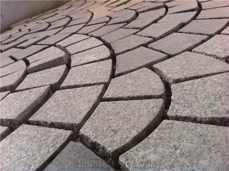 Grey Granite Paver,Chinese Grey Granite Cube Stone
