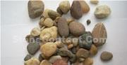Natural River Blue Mixed Color Pebble Stone