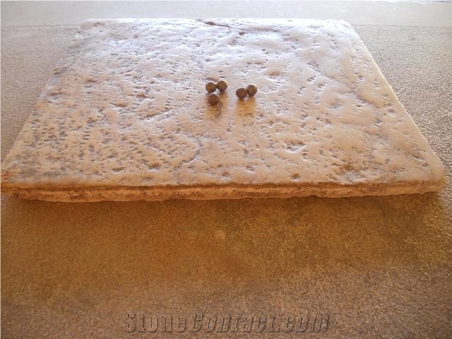 Antique French Limestone Floors, Pierre De Bourgogne Limestone Tiles