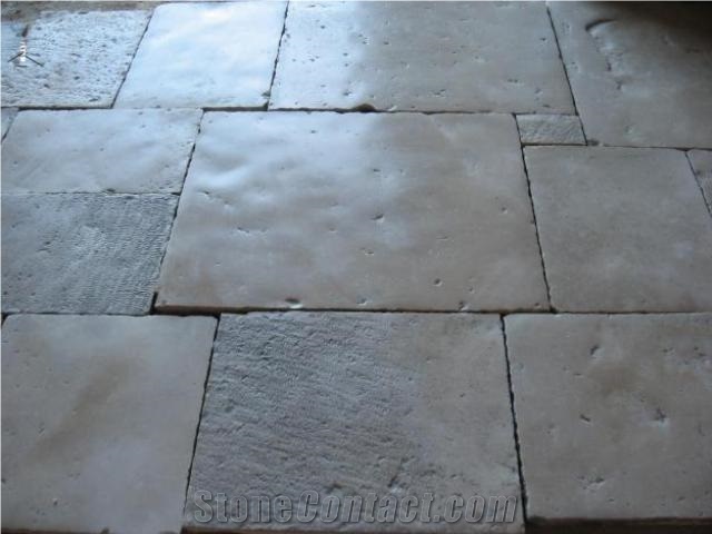 RECLAIMED FRENCH LIMESTONE FLOORING, France Beige Limestone Slabs & Tiles