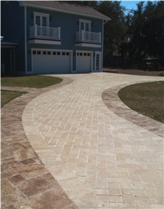 Beige Travertine Pavers