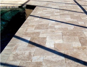 Beige Travertine Pavers