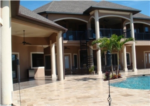 Beige Travertine Pavers