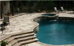 Beige Travertine Pavers